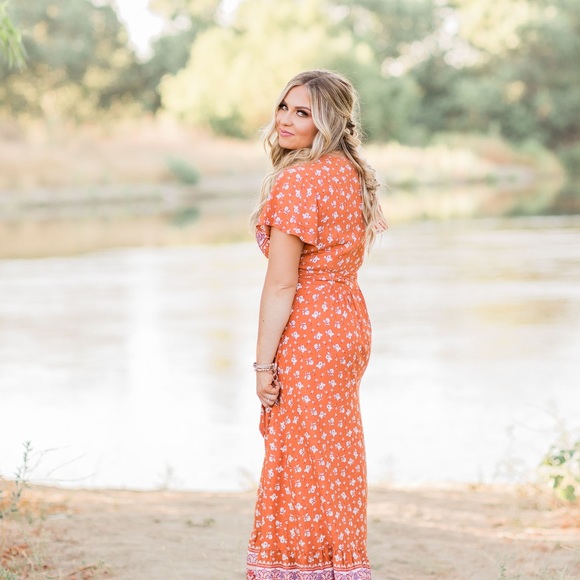 Boho Floral Dress - Picture 2 of 2